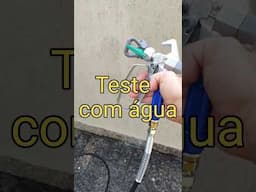 Máquina de Pintura Airless a bateria portátil aposto que você nunca viu uma #pintura #airless