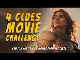 Can YOU Solve The Movie Challenge And Name All 30 Movies?