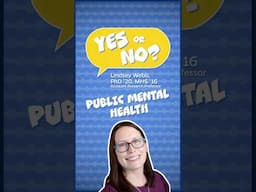How much do you know about public mental health? #shorts