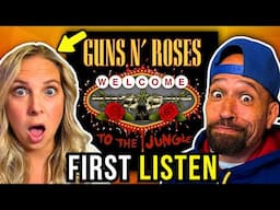 She's NEVER heard Guns N' Roses - Welcome To The Jungle! So, let's get it....