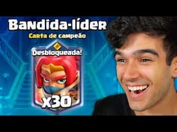 LIBEREI A BANDIDA-LÍDER NOVA CAMPEÃ DO CLASH ROYALE E...