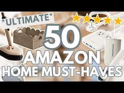 50+ *ULTIMATE* Amazon Home Finds: home organization + amazon home must haves + cleaning favorites