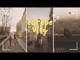 europe vlog | 2 weeks in germamy and paris, first time skiing, we're engaged?!