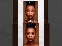 3hours of skin retouching in 90sec