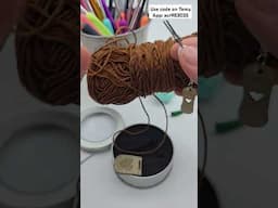 You don't need scissors anymore to cut the yarn