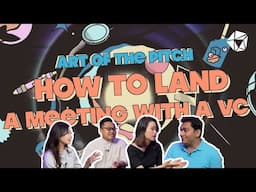 Art of the Startup Pitch: How to land a meeting with a VC