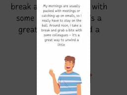 IELTS Speaking Part 2 | My Day - How To Talk About |  Improve Your English