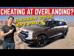 A Secret Look At The 2026 Hyundai Palisade XRT Pro (4Runner Killer)