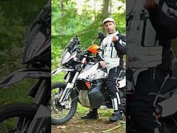 Sitting down offroad