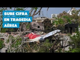 Sube a 279 la cifra de muertos tras accidente de avión Boeing 787 en India