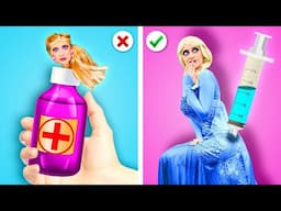 ❄️ ELSA OPENS A HOSPITAL for SUPERHEROES?! Candy Surgery & Toilet Birth?! 😱 @WowHow_Original