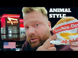 Scottish Guy Tries In N' Out Animal Style For the First Time