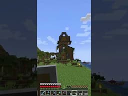 Day 124 of Minecraft Survival (1.21.5) - Roofs #shorts