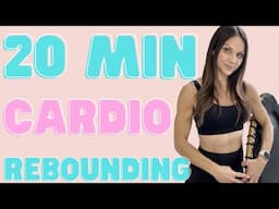 20 MIN REBOUNDER WORKOUT | Steady State Cardio Rebounding (3000 Steps on the Trampoline)
