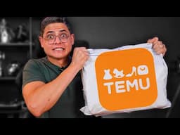 Comprei na TEMU e VOU MOSTRAR para VOCÊS! Unboxing e Impressões