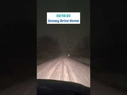 Missouri Snowy Roads #snow #snowyroads #missouri #shortvideo #shortshelf