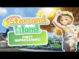 Starsand Island: Exclusive Gameplay Preview 🏝️ | Comfy Couch 🛋️