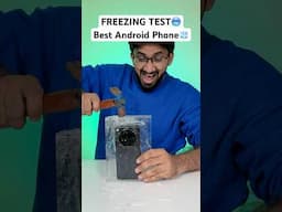 Freezing Test🥶 Best Android Phone? Oppo Find X8 Pro🧊