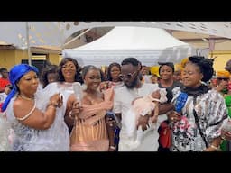 Woow Beautiful Naming Ceremony by Christening of his baby girl ❤️Congratulations Ohemaa 🍾🎉