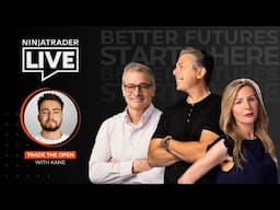 NinjaTrader Live | Market Analysis + Trading with Leland Miller, Jason Shapiro + Kane  (4/30/25)
