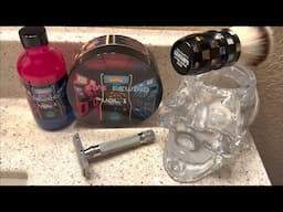 New First Line Shave-80’s Rewind Volume 1, Soap, Aftershave, Gamechanger, WSG Blade & KENSURFS Brush