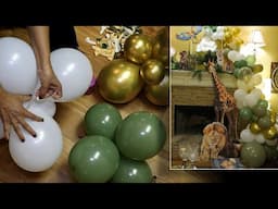 How To CREATE A Beautiful Balloon Garland For Any Celebration