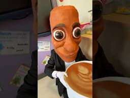 TUNG TUNG SAHUR DRANK BALLERINA CAPPUCINA! 😱 #shorts