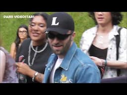 SQUEEZIE arrive au concert de Billie Eilish @ Paris Bercy le 10 juin 2025