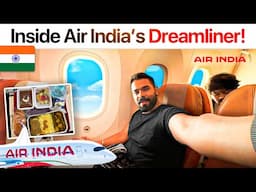 Inside Air India's Long Haul Dreamliner to India - Unexpected & Scary Moments!