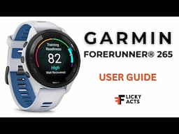 How to Use Garmin Forerunner® 265 | Features, Setup & User Guide