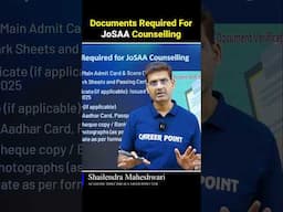 JoSAA Online Document Verification 2025: Complete Checklist for JEE Aspirants