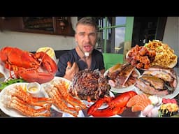 THIS SEAFOOD BUFFET DIDN'T STAND A CHANCE & MIGHT HAVE BEEN DESTROYED... Joel Hansen
