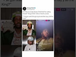 OTF Boona sneak disses Chief Keef for calling himself "King of Drill" after Lil Durk's arrest