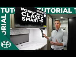 2025 Forest River Class C Tutorial: Smart TV
