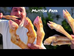 Eid Special: Authentic Mutton PAYA Recipe | Easy CHHOTE PAYO ki recipe by Musa Khan (Simple recipe)