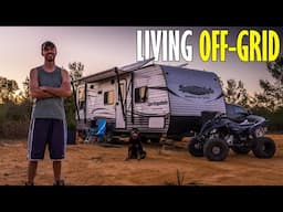 Off-Grid Solo Far Out in the Forests of Florida - RV Life