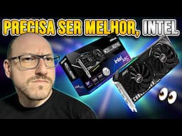 NÃO É O BASTANTE, INTEL! Análise da ASRock ARC B570 Challenger