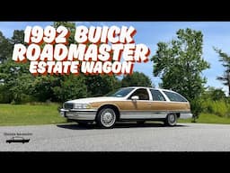 1992 Buick Roadmaster Estate Wagon Full Walkaround. Test Drive. Features and Options. Malaise Era