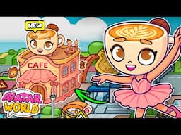 OMG! 😱 BALLERINA CAPPUCCINO CAFÉ!? ☕️🩰 NEW SECRETS AND BUGS IN AVATAR WORLD