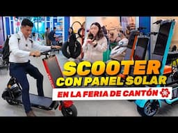 INCREIBLE SCOOTER CON BATERIA ILIMITADA /En La Feria De Cantón en CHINA