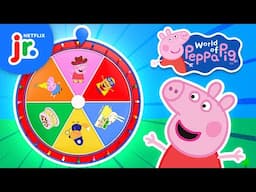 Peppa Pig’s Mystery Wheel of Games! | World of Peppa Pig | Netflix Jr