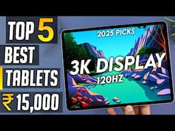 Top 5 Best Tablet under 15000 in india | best tablet under 15000 in india 2025
