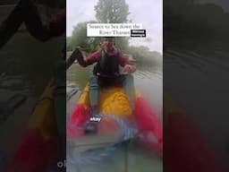 “Source to sea down the River Thames doing something rather stupid…”