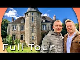 RESTORATION of a French Château LEFT in RUINS | FULL TOUR
