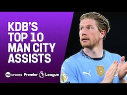 MAGICIAN! Top 10 Premier League Assists from new Napoli signing Kevin De Bruyne 👑🩵