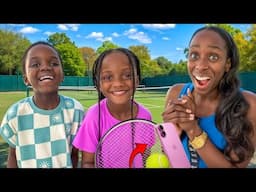 Eva Surprised Melly With A NEW IPHONE & TENNIS Lessons