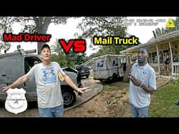 Driver Rams Mail Truck into House in Wild Hit-and-Run