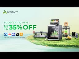 🌼 Spring Into Savings! Up to 35% Off at the Creality Amazon Spring Sale!