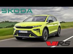 Škoda Elroq RS  -  driving, interior