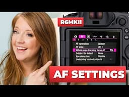 You NEED to Turn This OFF! (R6MKII AF Settings)